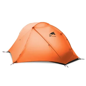 Tente 1 place 3F UL GEAR Cloud2 15D/210T légère 3–4 saisons