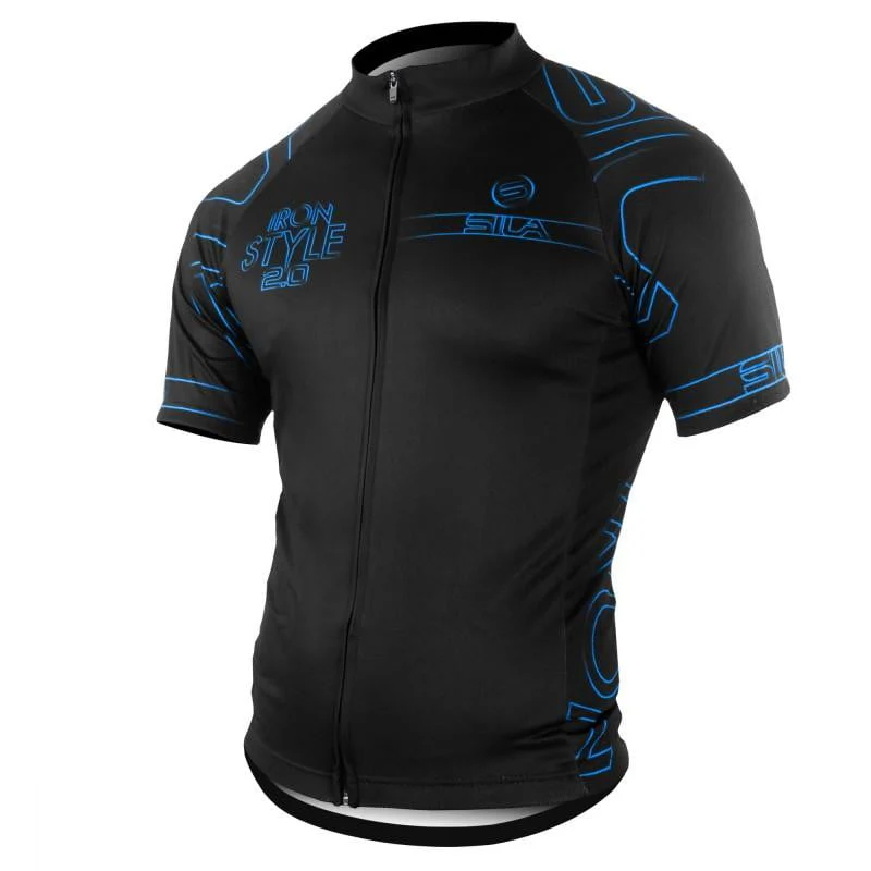 MAILLOT SILA IRON STYLE 2.0 BLEU - MANCHES COURTES 1489