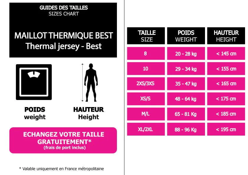 Maillot Underwear SILA PRIME Lime Punch Manches longues Modèle 1358 LIME – Image 3