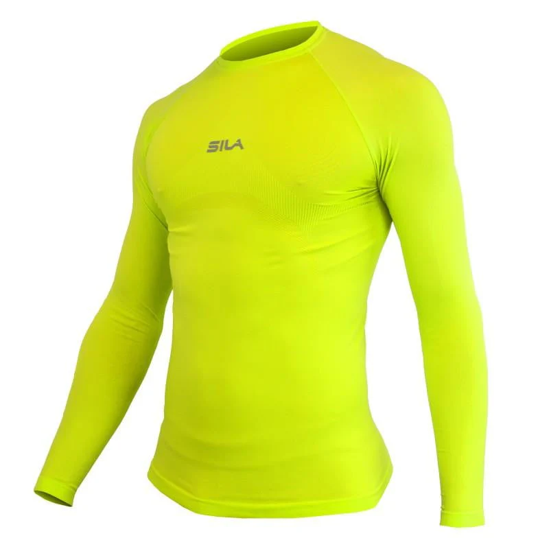 Maillot Underwear SILA PRIME Lime Punch Manches longues Modèle 1358 LIME