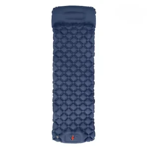 Matelas de camping gonflable 190×60 cm avec pompe