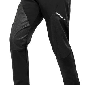 ROCKBROS hiver pantalon de vélo pour hommes coupe-vent pantalon de vélo thermique M-4XL