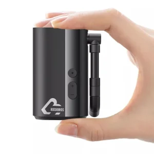 ROCKBROS Pompe à vélo Pompe portable Pompe à air électrique 5000mAh 150PSI 380g