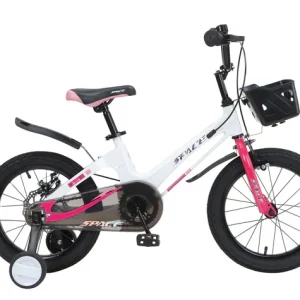 Vélo enfant SKYS de 3 à 9 ans 14/16/18 pouces rose