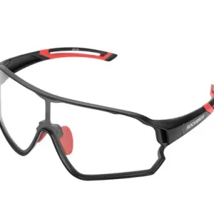 ROCKBROS 10135 Lunettes de cyclisme photochromiques UV400 Transparent Auto-teintant
