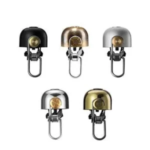 ROCKBROS 15-1B Sonnette de Vélo Cloche classique Mini 75DB Noir