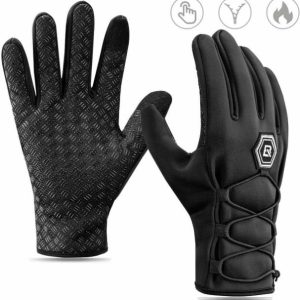 ROCKBROS Gants de Cyclisme Femme Homme Gants d'Hiver Écran Tactile Coupe-Vent 1 M