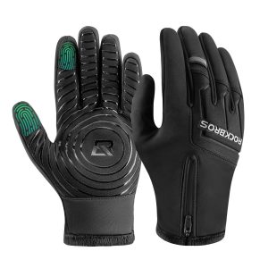 Gants de cyclisme tactiles chauds d'hiver S-XL ROCKBROS