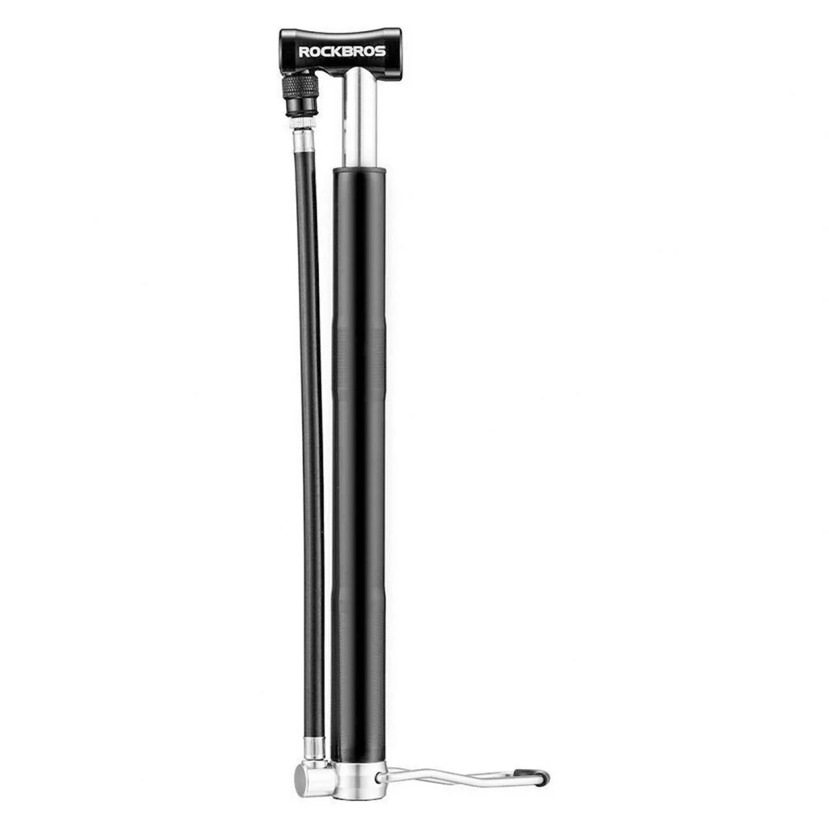 ROCKBROS Pompe à air pour vélo 120 PSI Presta&Schrader – Image 2