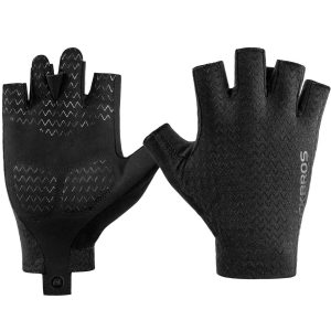 Gants de moto demi-doigts antidérapants à motif gel ROCKBROS