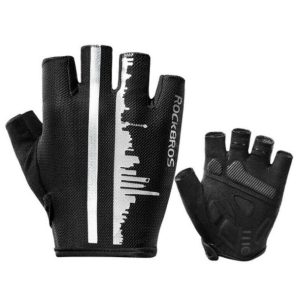 ROCKBROS gants de cyclisme pour sports de plein air réfléchissants M