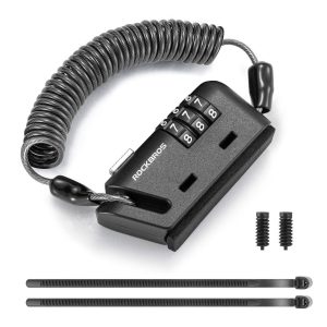Antivol de casque 150 cm, cadenas à combinaison 3 chiffres ROCKBROS