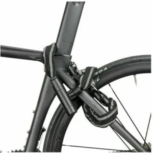 ROCKBROS LCXR0100 Serrure De Vélo Chaîne Serrure De Moto 116CM Avec Clé 6MM
