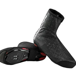 ROCKBROS LF1081 Couvre-chaussures imperméables Coupe-vent Noir M (38-42) EU