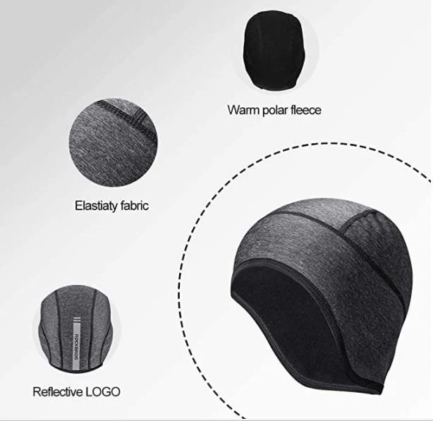 ROCKBROS LF7227 Casquette cycliste coupe-vent sous casque – Image 2