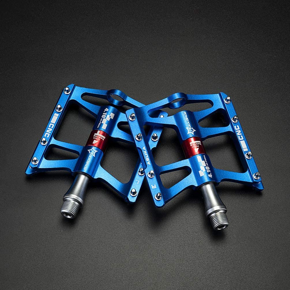 ROCKBROS Pédales VTT Asuka rouge – Image 9