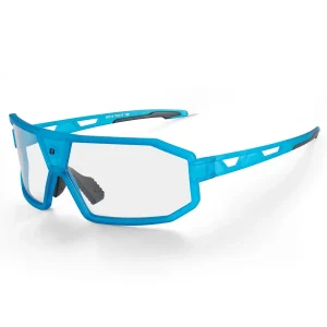 Lunettes de soleil photochromiques, protection UV400, lunettes de cyclisme unisexes bleues ROCKBROS
