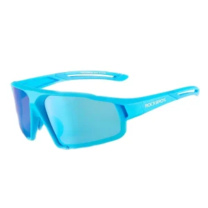 Lunettes de soleil polarisées avec protection UV400, bleu clair, unisexe, ROCKBROS