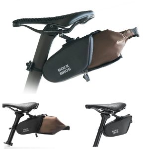 Sacoche de selle, sacoche de vélo étanche, extensible avec poche intérieure, ROCKBROS