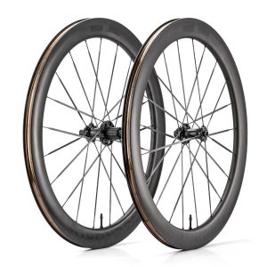 Roues T700 en carbone, axe traversant 55 mm, freins à disque, pour vélo de route, avec coussinets de pneu sous vide ROCKBROS