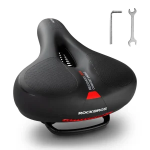 Selle de vélo étanche pour VTT et vélo de route en mousse à mémoire de forme ROCKBROS