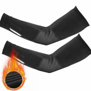 ROCKBROS XT019BK-3XL Manchettes de cyclisme Warm Reflective S/M