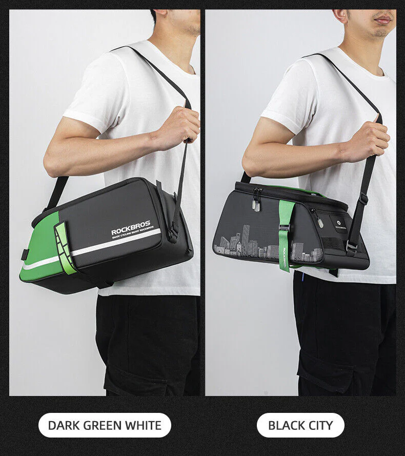 ROCKBROS sac porte vélo étanche 4L grande sacoche arrière – Image 7