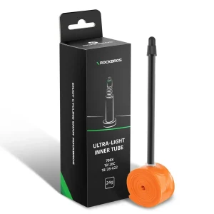 s-l1600_8640770e-5648-4c78-91da-325fa0dc3686.jpgv1693154438 Tube de vélo ROCKBROS 700 x 18-32C 35g TPU valve Presta vélo de route