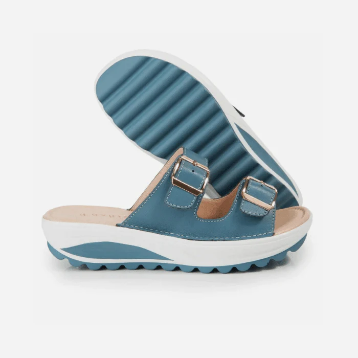 SANDALES ORTHOPÉDIQUES FEMME COMPENSÉES – Image 7