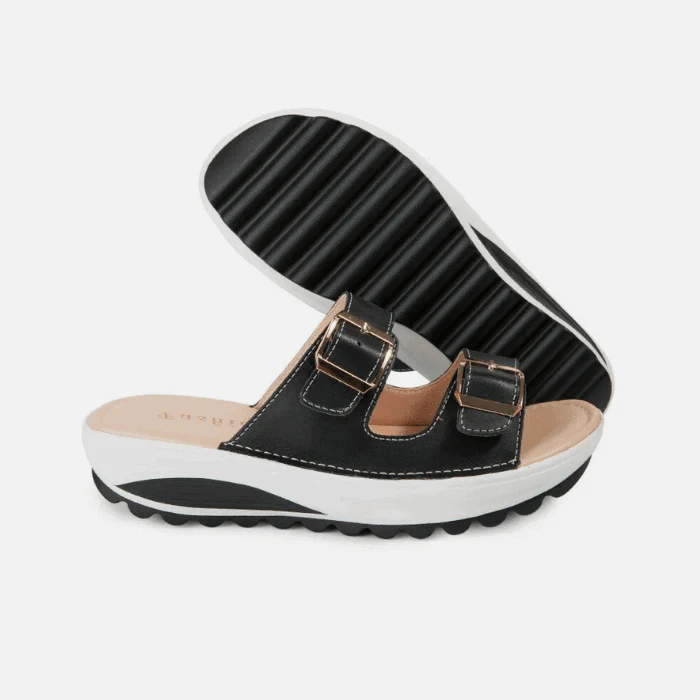 SANDALES ORTHOPÉDIQUES FEMME COMPENSÉES – Image 8