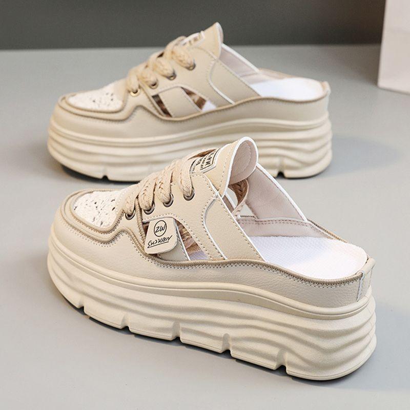 Chaussures respirantes légères épaisses et perforées pour femmes – Image 3