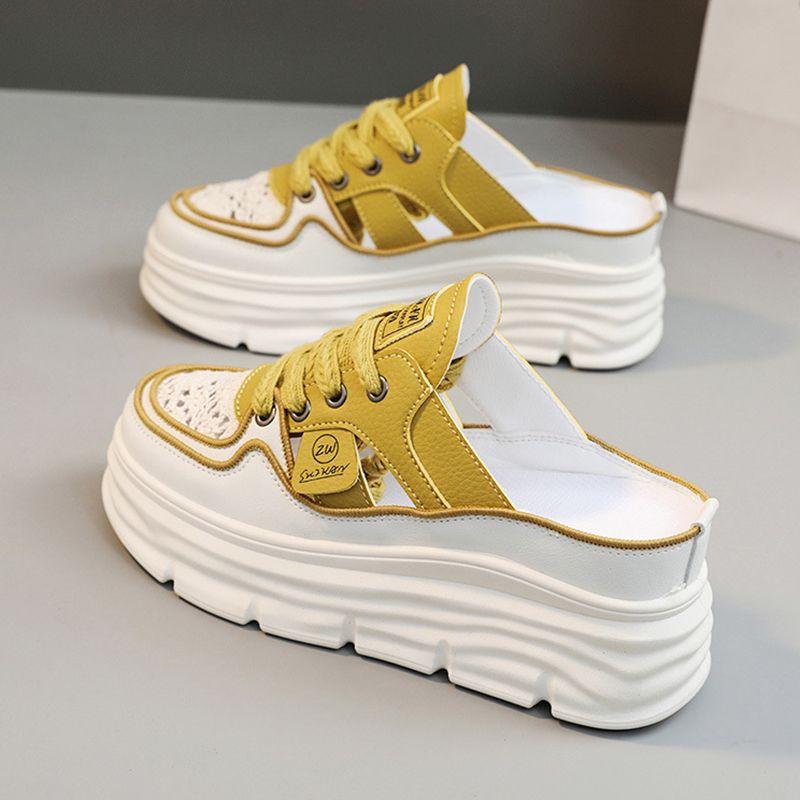 Chaussures respirantes légères épaisses et perforées pour femmes – Image 7