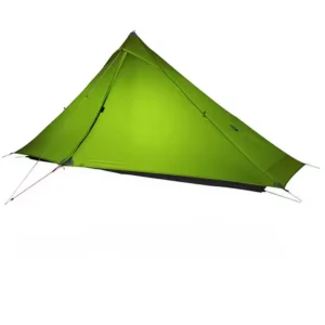 tente-ultralight-randonnee-silnylon-verte.webpv1753462969 Tente randonnée ultra-légère 1 place - Silnylon 20D sans arceaux