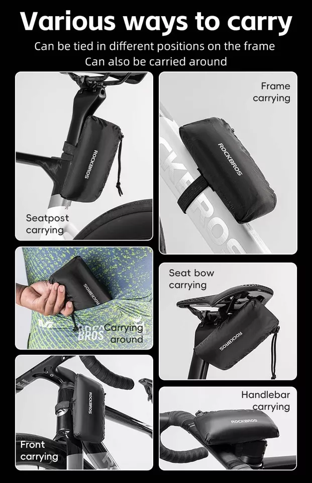 ROCKBROS housse de vélo pour 27,5 pouces/700C bâche de vélo hydrofuge – Image 6