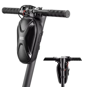 ROCKBROS Sac de scooter électrique hydrofuge 1,3 L Sac de guidon Poche avant PU